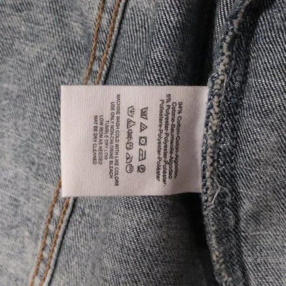 NWT Free People X Revolve Rumors Denim Jacket in Indigo Wash - Picture 12 of 14